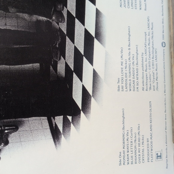 Fleetwood Mac Vintage Vinyl Record&Music Book - Picture 3 of 7